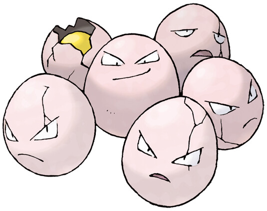 Exeggcute Evolution Chart