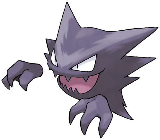 Haunter Pokedex Stats Moves Evolution Locations Pokemon - ghost is licking you roblox