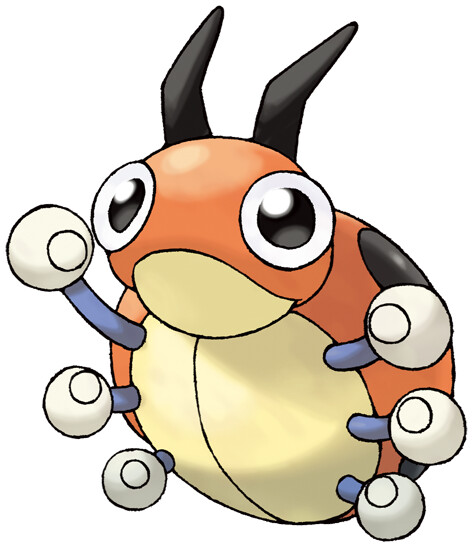 Ledyba Pokédex: stats, moves, evolution & locations | Pokémon Database