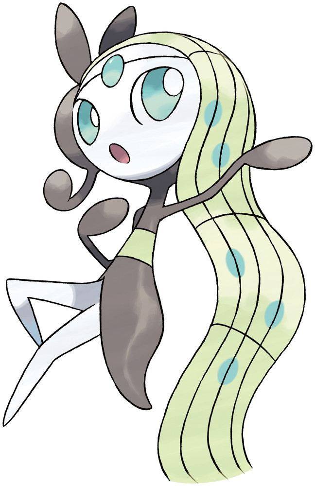 why does Meloetta's randbats set have two normal types moves : r