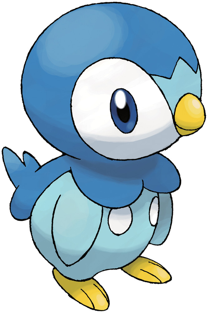 Piplup Pokedex Stats Moves Evolution Locations Pokemon Database - consigo mi 1ª insignia y mi pokemon evoluciona roblox pokemon brick bronze