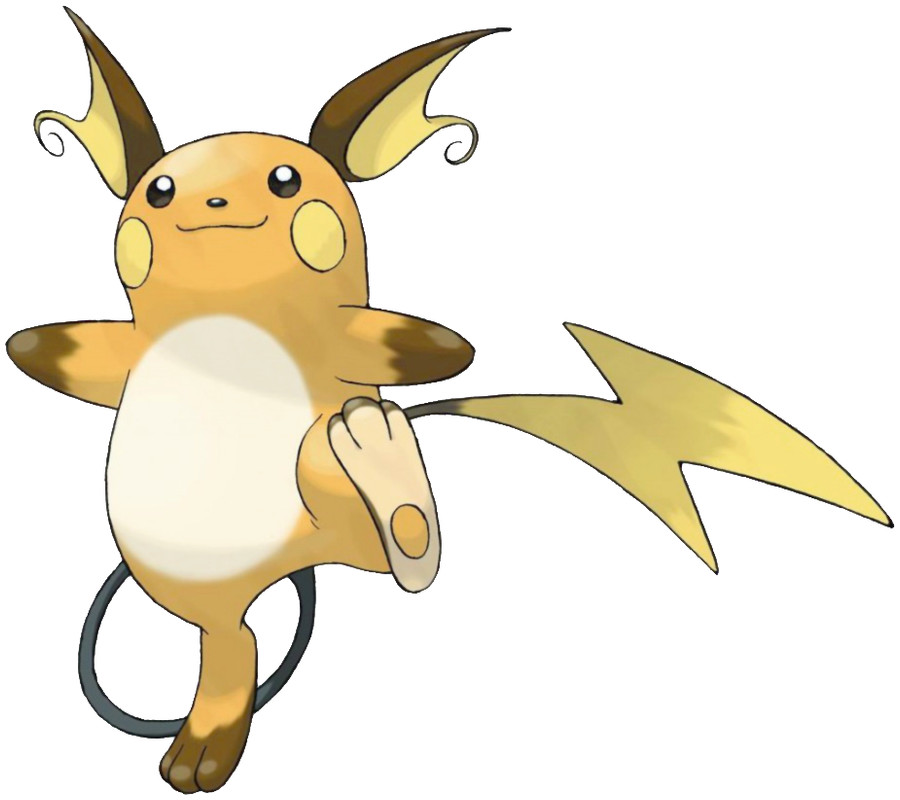 Raichu Pokédex: stats, moves, evolution & locations | Pokémon Database