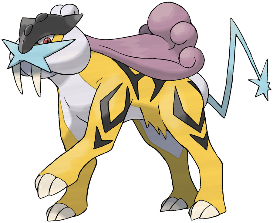 legendary dog pokemon raikou