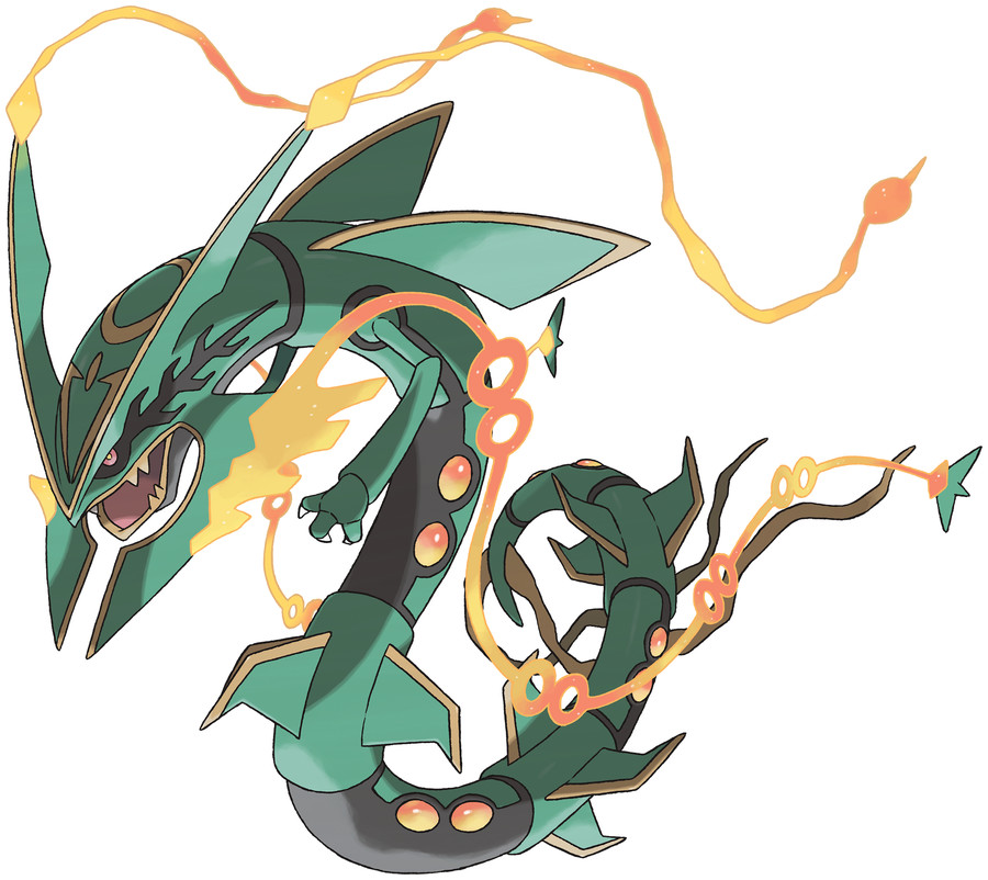 Rayquaza Shiny Pokemon Emerald em 2023