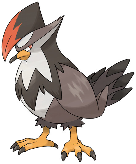 Staraptor  Flying type pokemon, Pokémon diamond, Pokemon pokedex