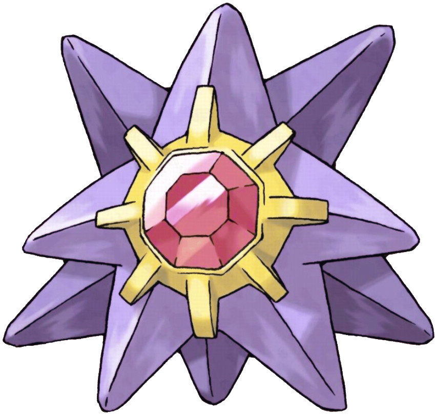 Starmie Pokédex: stats, moves, evolution & locations | Pokémon ...