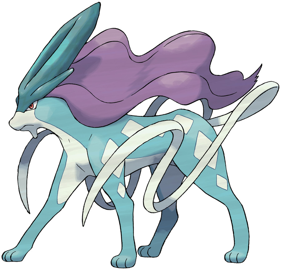 Pokemon Suicune Raikou Entei 9