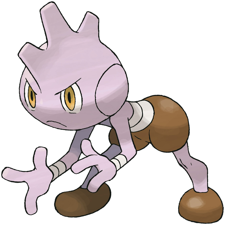 Hitmonlee or Hitmonchan in Pokemon Let's Go