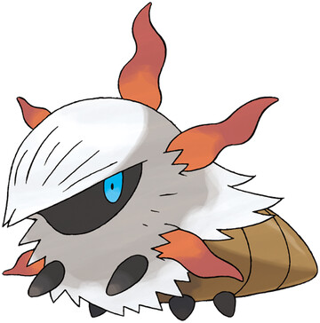 Larvesta artwork by Ken Sugimori