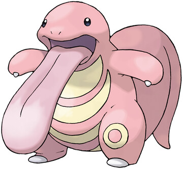 Lickitung Sugimori artwork