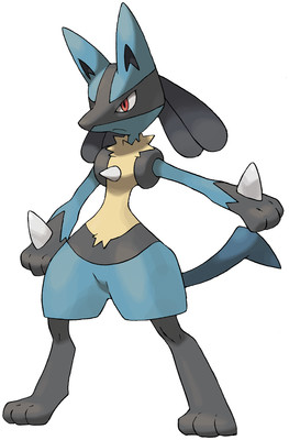 Lucario artwork by Ken Sugimori