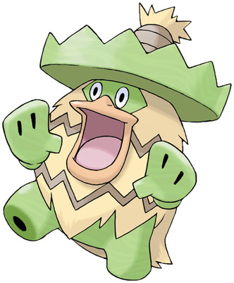 Ludicolo artwork by Ken Sugimori