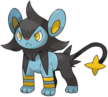 Luxio artwork by Ken Sugimori