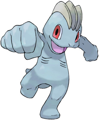 Machop artwork by Ken Sugimori