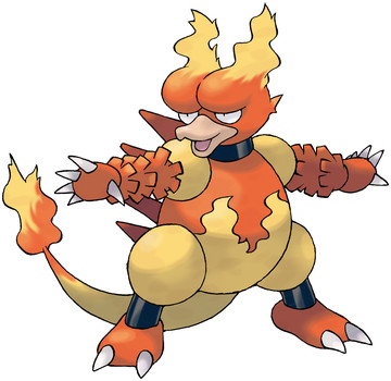 Magmar artwork by Ken Sugimori