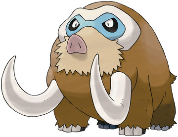 Mamoswine Sugimori artwork