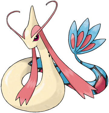 Milotic Sugimori artwork