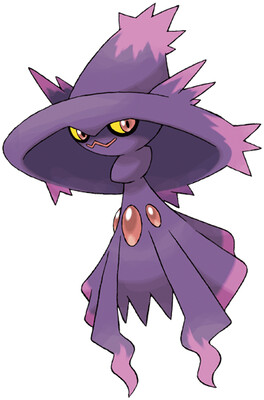 Mismagius artwork by Ken Sugimori