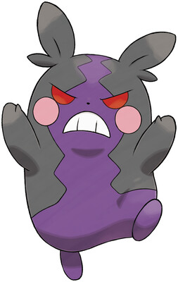 Morpeko (Hangry Mode) Sugimori artwork