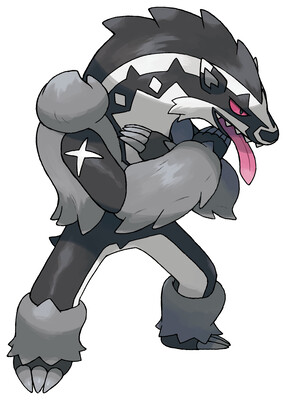 Obstagoon official artwork