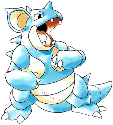 Nidoqueen Early Sugimori artwork - Red/Blue US