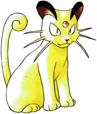 Persian Early Sugimori artwork - Red/Blue US