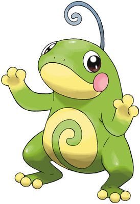 Politoed Sugimori artwork