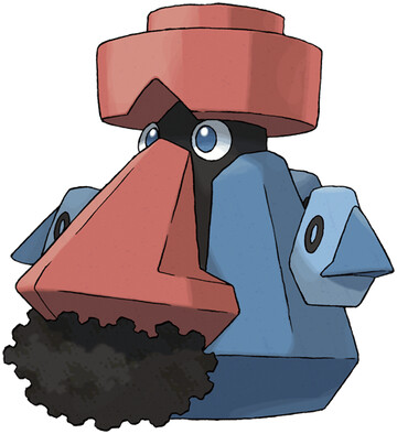 Probopass artwork by Ken Sugimori