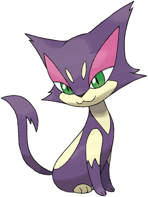 Purrloin artwork by Ken Sugimori