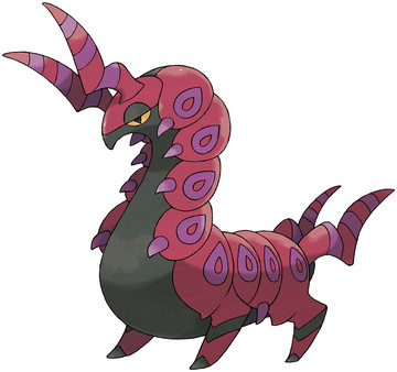 Scolipede Sugimori artwork