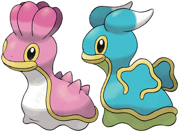 Shellos artwork by Ken Sugimori