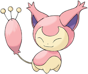 Skitty artwork by Ken Sugimori - Pokémon