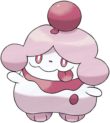 Slurpuff artwork by Ken Sugimori