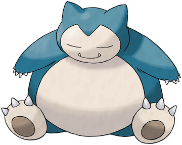 Snorlax Sugimori artwork