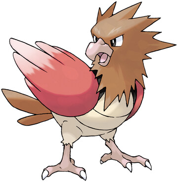 Spearow artwork by Ken Sugimori