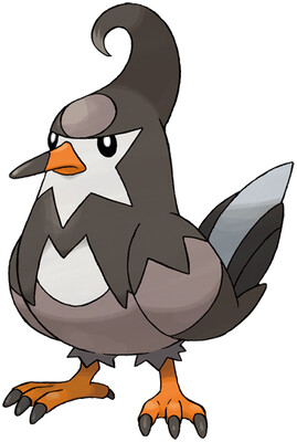 Staravia artwork by Ken Sugimori