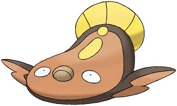 Stunfisk artwork by Ken Sugimori