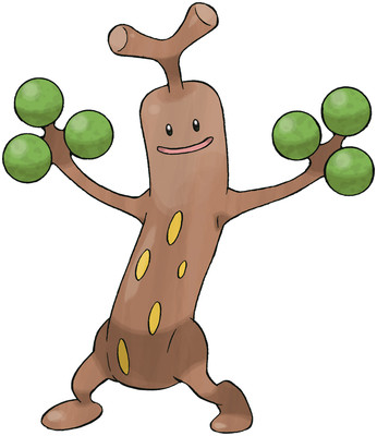 Sudowoodo artwork by Ken Sugimori