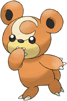 Teddiursa artwork by Ken Sugimori