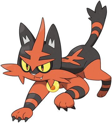 Torracat artwork by Ken Sugimori