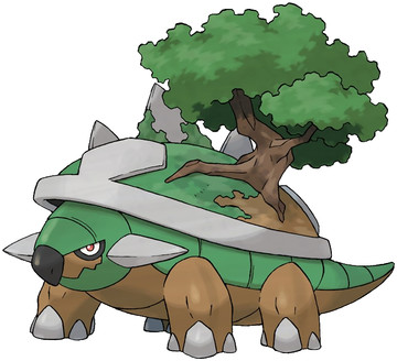 Torterra artwork by Ken Sugimori