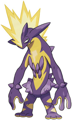 Toxtricity (Amped Form) artwork by Ken Sugimori