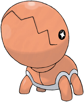 Trapinch artwork by Ken Sugimori