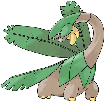 Tropius Sugimori artwork