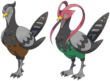 Unfezant artwork by Ken Sugimori