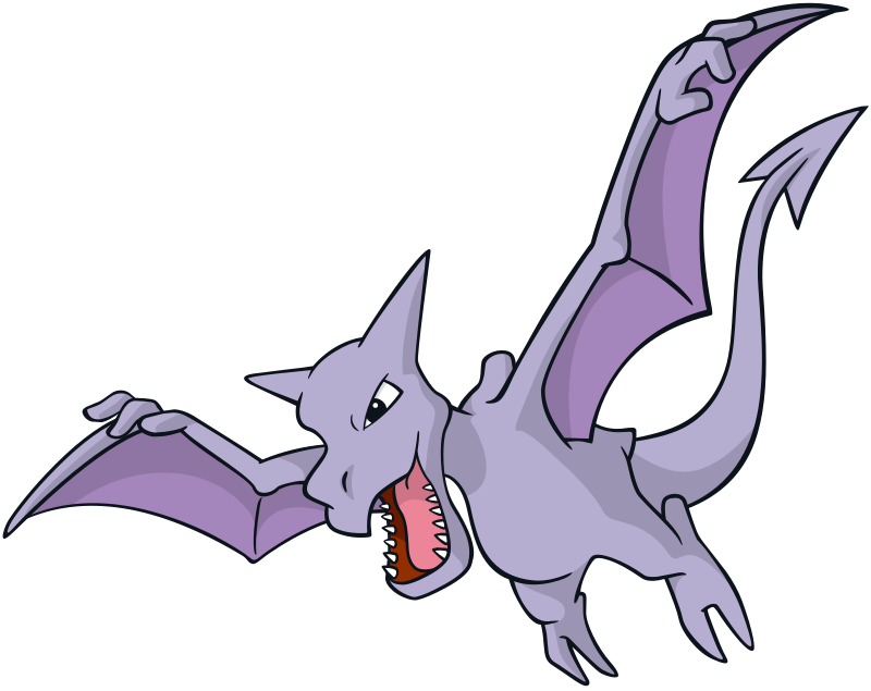 Aerodactyl, Animated Character Database