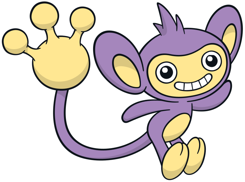 Aipom Official Artwork Gallery Pok mon Database