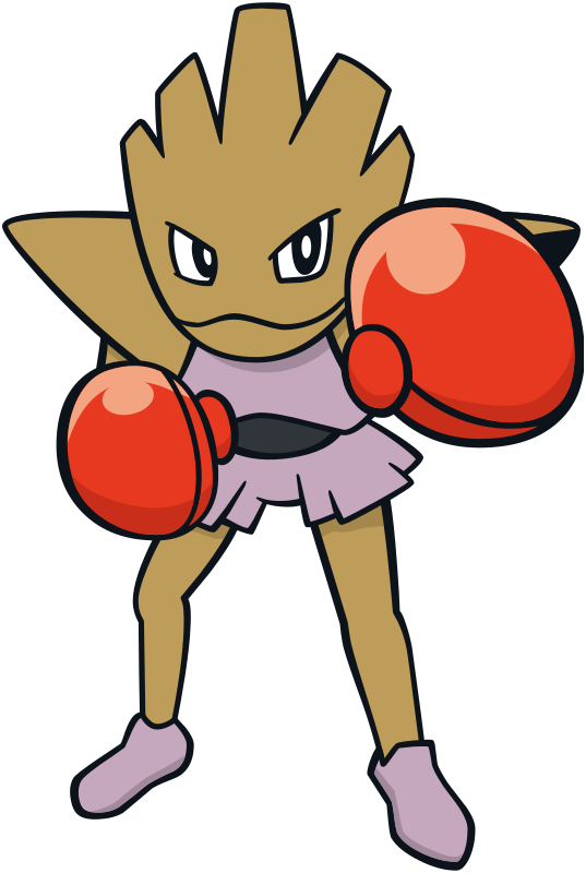 Hitmonlee official artwork gallery