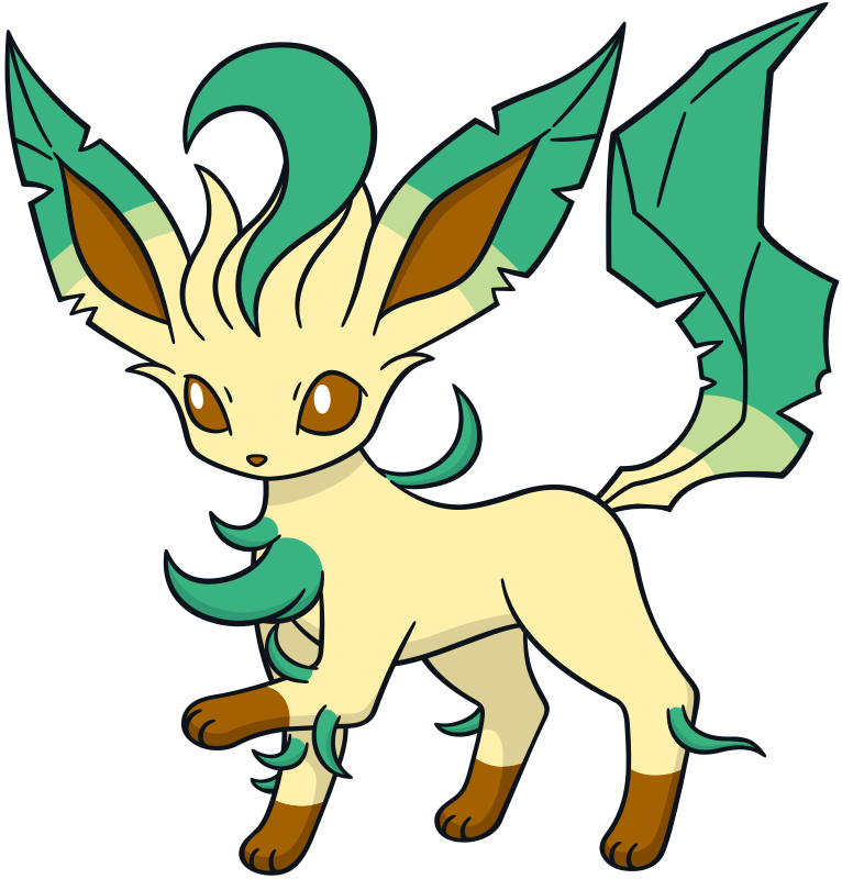 Leafeon Official Artwork Gallery Pokémon Database 0595