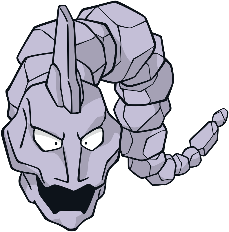 onix (pokemon) drawn by null_suke